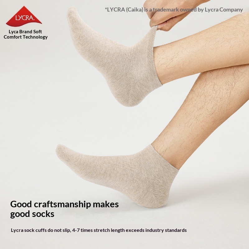 Pure Cotton Socks Summer Thin Style Mens And Couples Version - Image 3